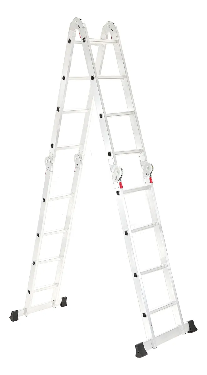 Escada Alumínio Articulada 4x4 (16 Degraus)
