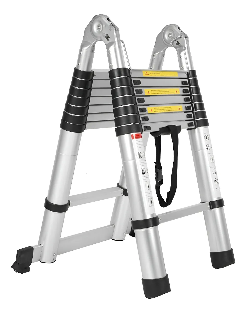 Escada Alumínio Telescópica 3.8m