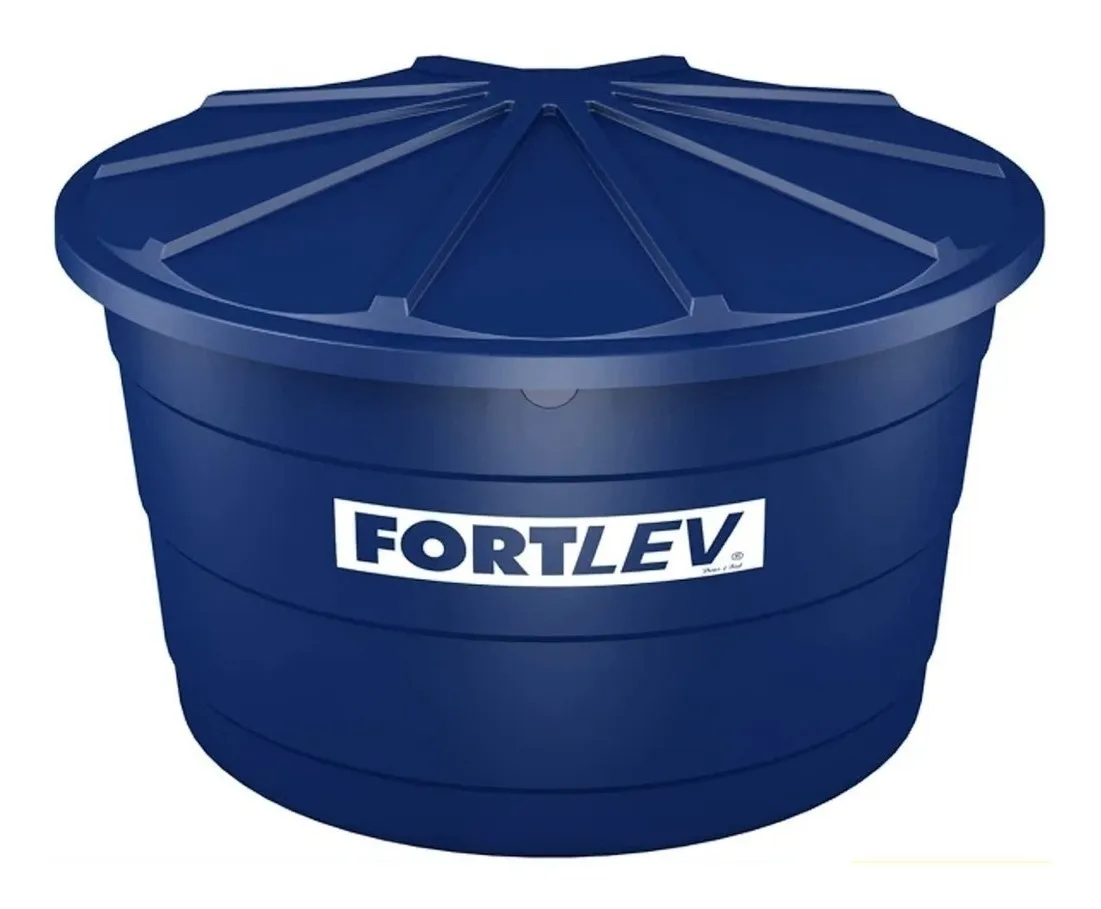 Caixa D Água 3000L Fortlev Azul