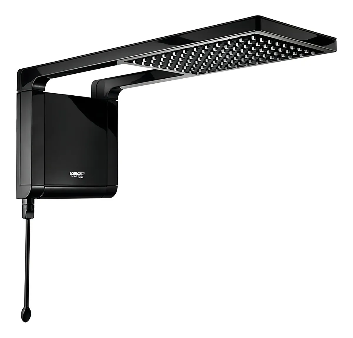 Chuveiro Elétrico De Parede Lorenzetti Acqua Ultra Storm preto 7800W 127/220v